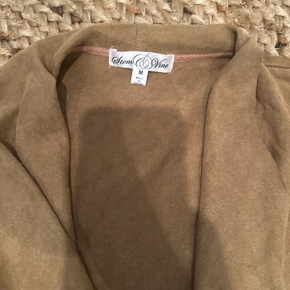 SUEDE FRINGE VEST - Picture 2 of 5